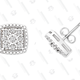 Macy’s Diamond Cushion Cluster Stud Earrings | $60 | Macy’s